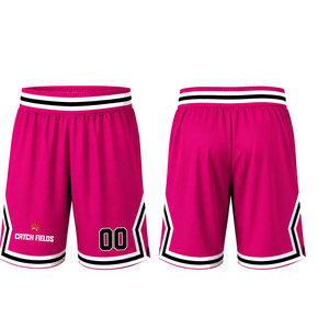 Pantalones Cortos Deportivos de Baloncesto Unisex de Talla Grande, de Malla de Compresión, Bordados, con Diseños Impresos Personalizados, 100% Poliéster Transpirable - Product Image 1