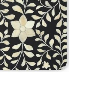 Premium Indian Bone Inlay <b>Coasters</b> Set of Designer Walnut <b>Drink</b> Pads <b>for</b> Home Dining Office Classic Interior Styling Mats & Pads - Product Image 2