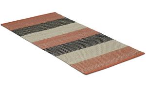 Handmade PET Yarn Flatweave Scandinavian Striped Eco-Friendly Pet-Friendly Rug & Carpet for Living Room Home Decor - Product Image 5