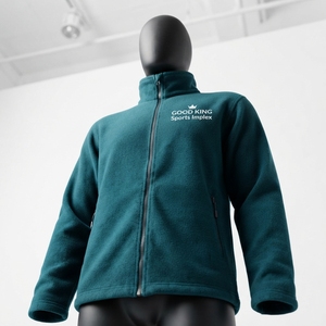 Custom Design Polar Fleece <b>Jacket</b> Fashionable <b>Jackets</b> Outdoor Sporty Autumn Winter Fleece <b>Jacket</b> for <b>Men</b> - Product Image 3
