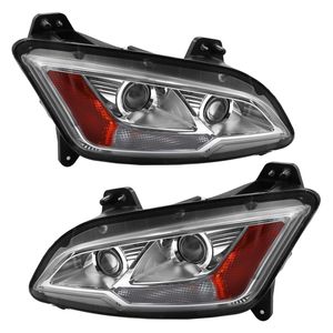 Set di Fari Alogeni e Xenon per Peterbilt 579 2022+, Gruppo Sinistro/Lato Guida e Destro/Lato Passeggero con Lampadine Alogene - Product Image 1