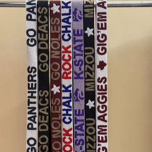 New Designer Beautiful Color College Team Fashion <b>Adjustable</b> Beaded <b>Straps</b> Handmade Football Fan Gear Bulk Supply <b>Straps</b> 2026 - Product Image 1