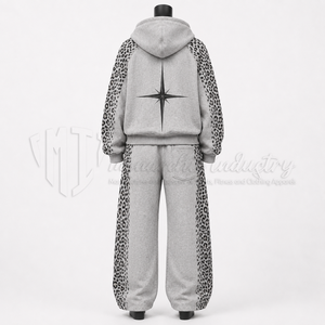 Conjunto Deportivo de 2 Piezas para Mujer, Personalizado, 100% Algodón Grueso, Sudadera con Capucha y Pantalones Jogger, Venta al Por Mayor, Ropa Deportiva Casual - Product Image 2