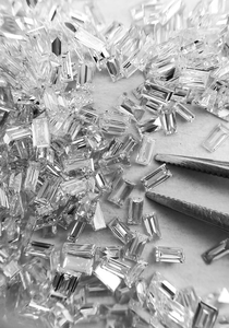 Diamants de laboratoire en vrac, taille baguette conique, forme étoile Melle Eleven, pour la fabrication de bijoux, couleur E, clarté VVS-VS, très bonne qualité BG 2-6 MM - Product Image 5