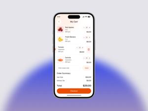 การพัฒนาแอปพลิเคชันมือถือ RoyalCraft สำหรับการจัดส่งผลิตผลออร์แกนิกบนระบบ Android และ iOS พร้อมแผนการสมัครสมาชิกสำหรับการสั่งซื้อรายวันและการติดตามเส้นทาง - Product Image 2
