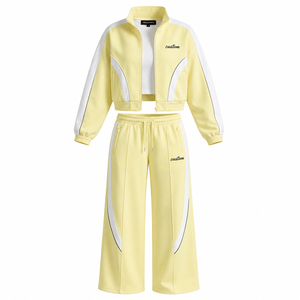 2026 <b>Ladies</b> Training Tracksuit Set OEM Style Women <b>Jogging</b> <b>Suits</b> Eco-Friendly Maternity Feature Hot Selling Winter Sports Wear - Product Image 2