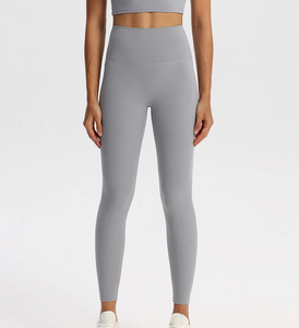 Leggings al por mayor para mujer, pantalones de yoga suaves, pantalones de fitness sin costuras frontales. - Product Image 3