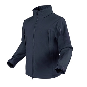 Gran oferta, chaquetas Softshell deportivas personalizadas para hombre, abrigos para acampar al aire libre, chaqueta cortavientos impermeable con capucha - Product Image 3