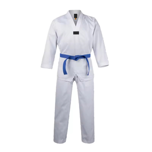 Uniforme de Taekwondo Personalizado de Alta Calidad en Oferta, Logotipo Personalizado, Material 100% Algodón, Diseño Transpirable y Duradero de Cintura Alta - Product Image 1