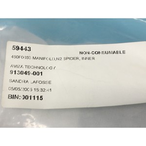 Aviza 913049-001 แมนิโฟลด์, ชิลด์, N2, อินเจคเตอร์ - อุปกรณ์และอะไหล่เซมิคอนดักเตอร์ระดับโลกที่เชื่อถือได้ - Product Image 6