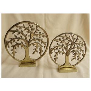 Nueva Escultura de Árbol en Metal Dorado, Decoración para Sala de Estar, Centro de Mesa o Librero - Product Image 2