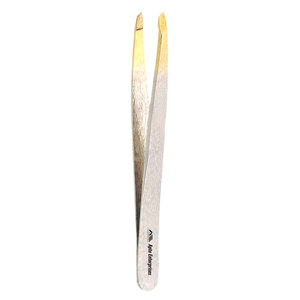 Herramienta de belleza para depilación facial de precisión, instrumento de belleza para uso profesional, pinzas para dar forma a las cejas con punta afilada inclinada - Product Image 1