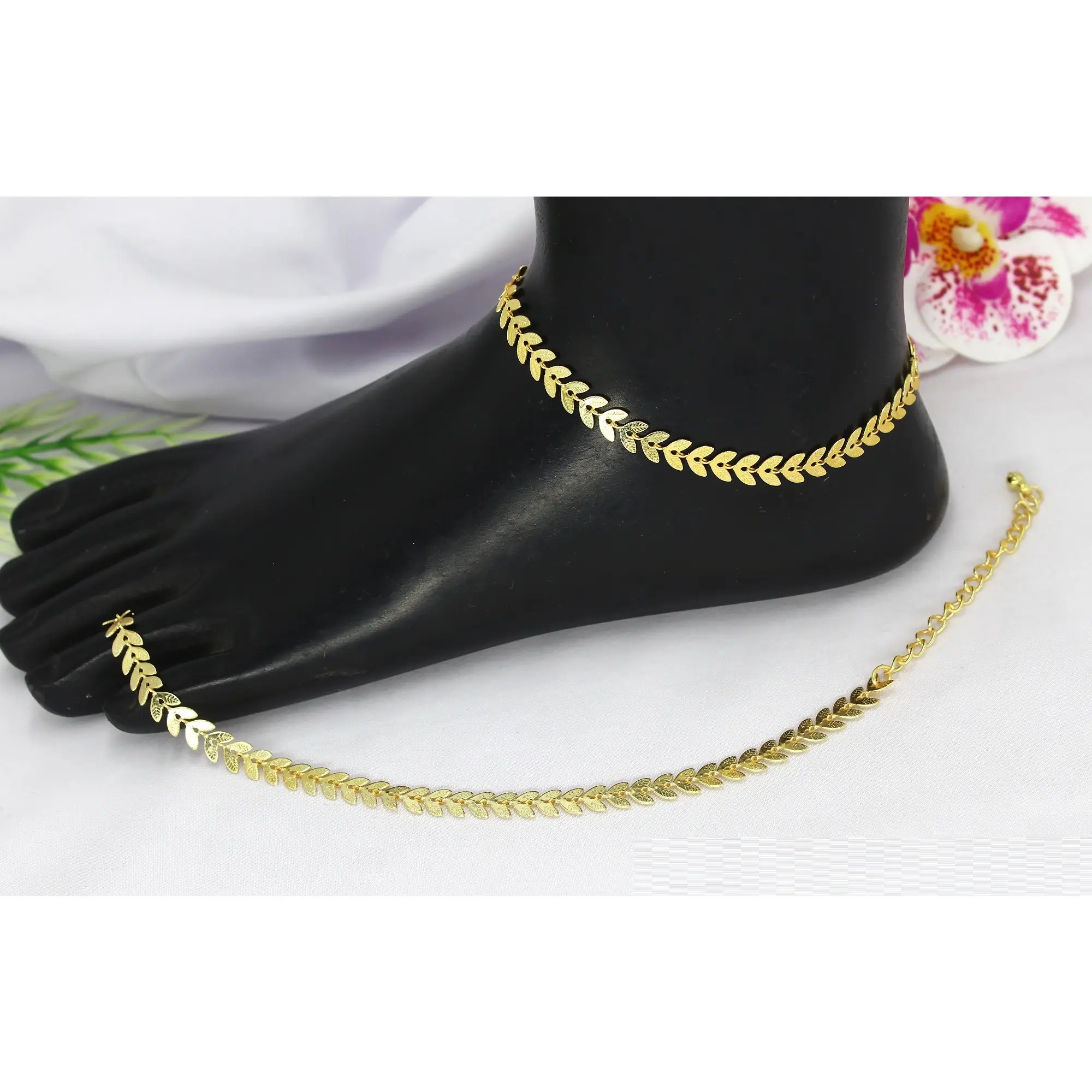 Bracelet de cheville chaîne de corps chaîne de retard plaqué or designer bracelets de cheville à la mode pour femmes filles nouveauté meilleur produit de qualité