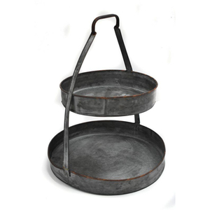 Support à gâteau en métal à quatre niveaux avec poignées en corde, plateau de service réutilisable pour desserts, présentoir de fête, support à cupcakes - Product Image 5