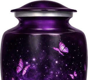 โกศบรรจุอัฐิทองเหลืองทำมือสมัยใหม่สำหรับผู้ใหญ่ โกศตกแต่งสำหรับงานศพสำหรับชายและหญิง ราคาขายส่ง - Product Image 3