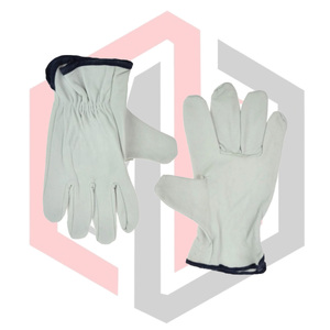 Guantes de Trabajo de Piel de Cabra para Protección de Manos, Resistentes a Cortes, Anti-Calor, Antiestáticos, Antideslizantes, Transpirables, Sin Silicona - Product Image 3