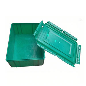 OEM Custom PP Plastic <b>Storage</b> Crate <b>Stackable</b> Export Grade <b>Container</b> - Product Image 4