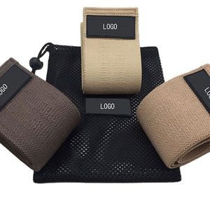 Bandas de ejercicio con logo personalizado, bandas elásticas de fitness de látex, equipo de entrenamiento para gimnasio, bandas de resistencia para ejercicios. - Product Image 6