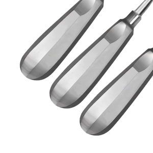 Juego de 6 Elevadores Dentales Miller East West, Izquierdo y Derecho, con Hoja Redondeada, Instrumentos de Extracción Dental de Acero Inoxidable - Product Image 6