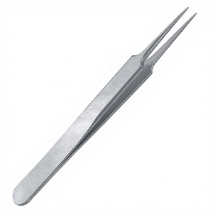 คีมจับตัวอย่าง Dumont Forceps Style 5 ปลายละเอียดพิเศษ ขนาด 11.2 ซม. ทำจากเหล็กกล้าไร้สนิม คีมจับตัวอย่างความแม่นยำสูง สำหรับห้องปฏิบัติการและการผ่าตัดขนาดเล็ก - Product Image 3