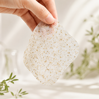 Lingettes démaquillantes actives à l'armoise Y571 60g, tampons nettoyants apaisants en fibres végétales d'artémisia, marque privée OEM/ODM