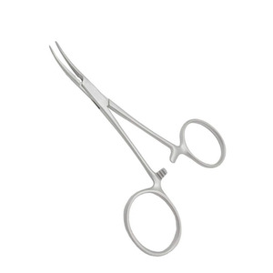 Pinzas Curvas Halsted para Mosquitos de 12.5cm, Sin Dientes, Fabricadas Profesionalmente, Instrumentos Quirúrgicos Manuales de Acero Inoxidable - Product Image 3