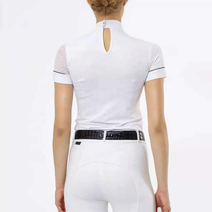New Arrival Women's High-quality Durable Apparel Equestrian Base Layer Horse Riding Skinny Button Horse Protection Athletic - Product Image 5