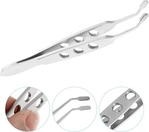 Expresseur de glandes de Meibom, outil professionnel de massage des paupières en acier inoxydable pour les soins du visage, idéal pour les yeux secs - Product Image 3