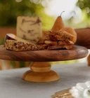 Support à gâteau rond en bois d'acacia fait main, plateau de présentation de desserts pour boulangerie, mariage, événement, décoration de table pour maison arabe - Product Image 2