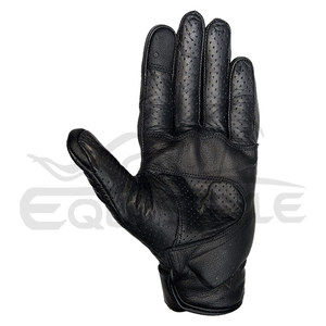Guantes de Motociclismo Negros al por Mayor, Guantes de Moto con Protección Completa para los Dedos, Fabricante Personalizado, Guantes de Motocicleta Duraderos con Agarre - Product Image 3