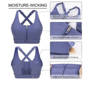 Gym Fitness Workout Running Ladies Sports <b>Bra</b> New Design Women Sport <b>Bra</b> With All Size and Color Available - Product Image 4