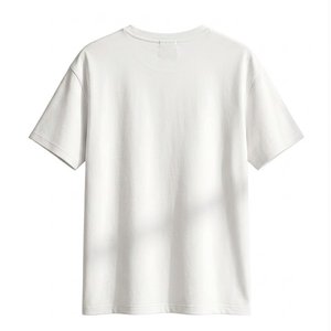 Camisetas Blancas de Algodón Orgánico para Mujer al por Mayor RTS – Ropa Ecológica Personalizada, Prendas Femeninas Transpirables con Hombros Caídos - Product Image 2