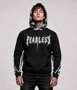 Hoodie de motard avec doublure en Kevlar, impressions réfléchissantes haute visibilité, poches pour protections CE, fabricant sur mesure - Product Image 3