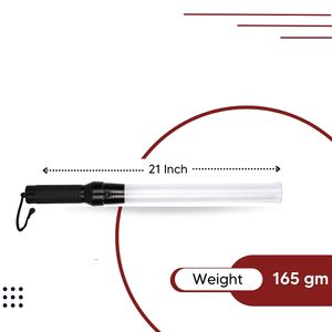 Bâton lumineux de sécurité « 21 pouces » non rechargeable, clignotant rouge et vert pour le contrôle du trafic et la protection des rues - Product Image 2