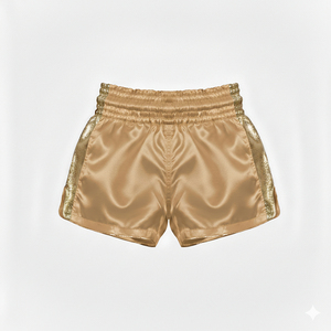 Objetivo de Boxeo Personalizado con Estampado de Oso Blanco y Negro, Ribete Rojo, Transpirable, de Secado Rápido, Poliéster, para Todas las Estaciones, Muay Thai - Product Image 3