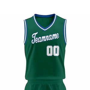 Conjuntos de Uniformes de Baloncesto Transpirables para Hombre, Estampados, con Mangas Largas, Logotipo Personalizado en la Parte Delantera y Opciones de Tallas Grandes, 100% Poliéster - Product Image 4