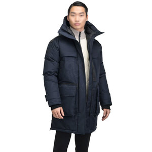 Venta directa de fábrica, parka para hombre con logotipo personalizado, disponible en múltiples tallas y colores, adecuada para pedidos al por mayor y exportación. - Product Image 5