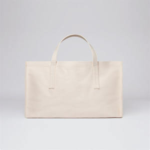 Sac fourre-tout en gros, imprimé, décontracté, vierge, grande capacité, écologique, recyclable, avec design personnalisé, logo sur mesure, épais et rigide pour le shopping - Product Image 2