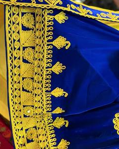 Nuevo Diseño Personalizado, Vestido Pathani de 2 Piezas con Estampado Elegante y Bordado, Traje con Pantalón Shalwar, Conjunto de Vestidos Afganos Transpirables - Product Image 2