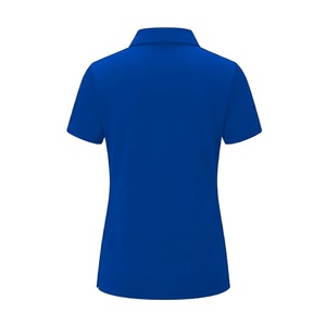 Camiseta Polo Personalizada Azul Rey de Manga Corta con Cierre para Mujer, Deportiva, Casual, Ajustada, Atlética, de Alto Rendimiento, Fabricante - Product Image 2