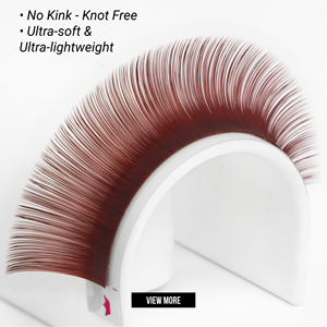 Charmlash Custom Eyelash <b>Extensions</b> Supplier Dark Brown <b>Lashes</b> <b>Extension</b> 0.03 Matte Natural Everyday <b>Lashes</b> Classic Mega Volume - Product Image 1