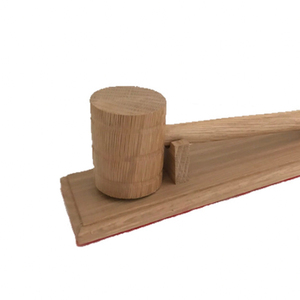 Marteau de vente aux enchères en bois, conçu pour une résistance supérieure et une durabilité longue durée, ensemble de jeu de rôle - Product Image 3