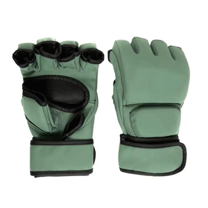 ถุงมือ MMA แบบครึ่งนิ้ว PU พร้อมที่รองรับข้อมือ น้ำหนักเบา สำหรับการชกมวย ผู้ใหญ่ ทุกเพศ - Product Image 5