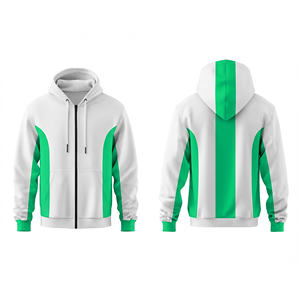 Sudadera con Capucha de Alta Calidad con Cierre Completo, Logotipo Personalizado, Ropa Deportiva Unisex para Hombres, Mujeres y Jóvenes, Chaqueta Deportiva con Capucha para Entrenamiento - Product Image 6