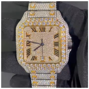 Reloj de Cuarzo para Hombre, Elegante y de Primera Calidad, con Diamantes de Moissanita, Estilo Moderno - Product Image 5