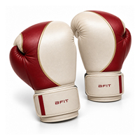 Gants de boxe personnalisés pour entraînement intensif en cuir PU, fabricant de gants de combat de kickboxing