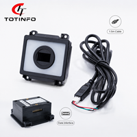 TOTINFO - Escáner de Código de Barras Automático de Largo Alcance para Estaciones de Pago, Escaneo de Códigos QR 1D, Tecnología CMOS, para Lavaderos de Autos, Certificado CE
