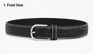 Ceinture en cuir artisanale avec finition signature – Collection Private Label de Divine International - Product Image 2