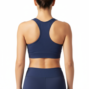 Sujetador Deportivo Personalizado con Logotipo Frontal para Mujer - Alta Calidad, Soporte Medio, Spandex/Poliéster, Ropa Ecológica para Fitness y Yoga - Product Image 5