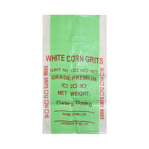 Saco Agrícola de Polipropileno Tejido con Costuras en la Parte Superior e Inferior para Envasado de Granos, Semillas y Alimento para Animales - Product Image 3